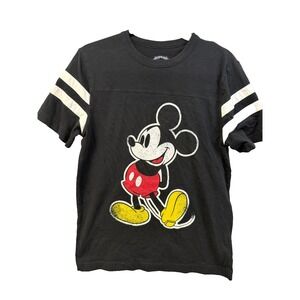 Disney Mickey Mouse Varsity Football Tee Women's size M